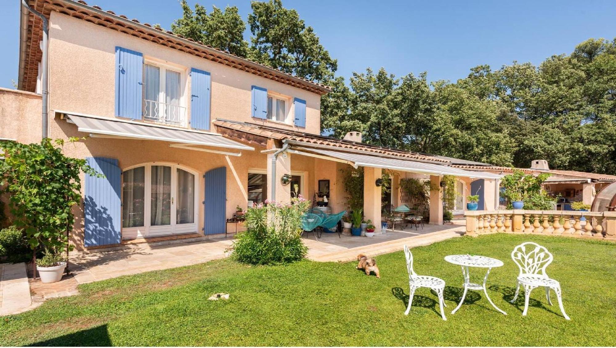 Chambre Et Table D'Hotes Villa Pomponette Nans-les-Pins Buitenkant foto